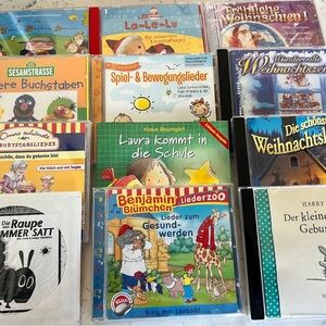 German Children's and Christmas Music CD Collection